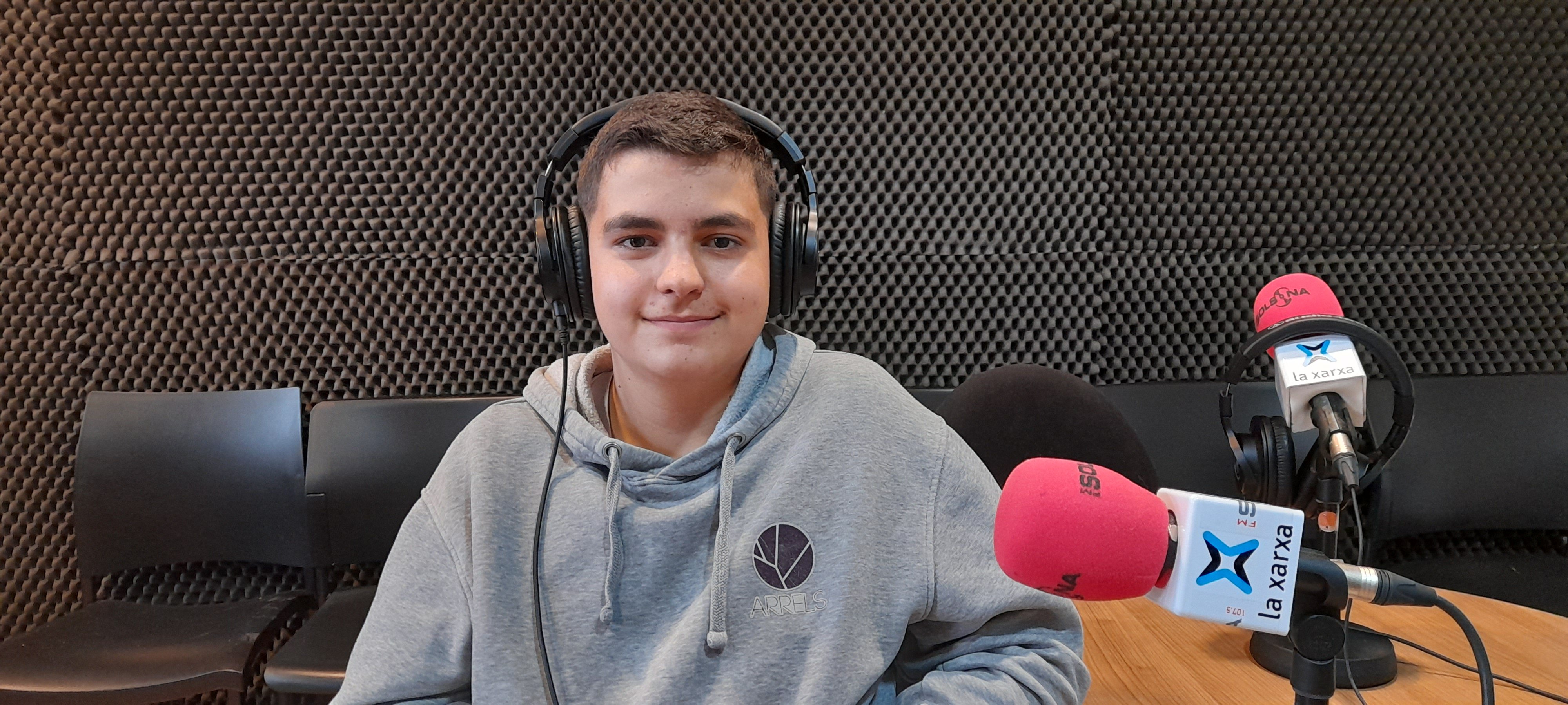 Jordi Montanyà, el joven de 14 años que es compositor de sardanas