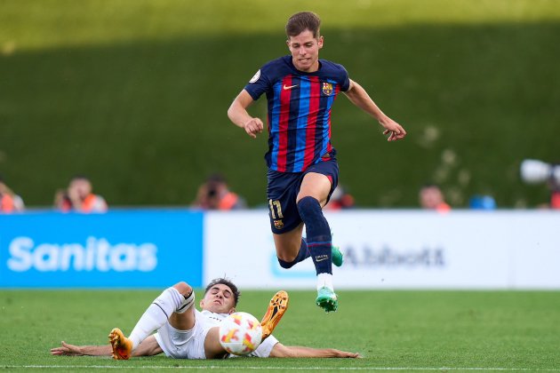 Estanis Pedrola Barça Atlètic Real Madrid Castilla / Foto: @FCBarcelonaB