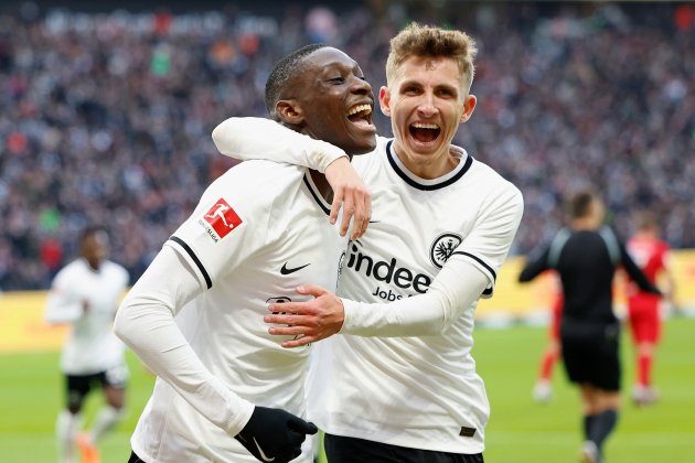 Kolo Muani Lindström Eintracht de Frankfurt / Foto: Europa Press