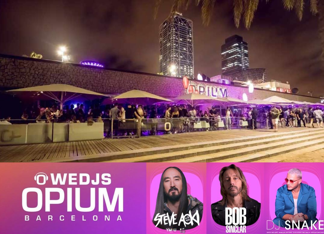 Opium celebra la 12è edició de WEDJ'S al Front Marítim de Barcelona