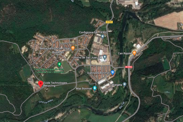 Exide planta plomo Binmati MAPS Exide planta plomo Binmati MAPS