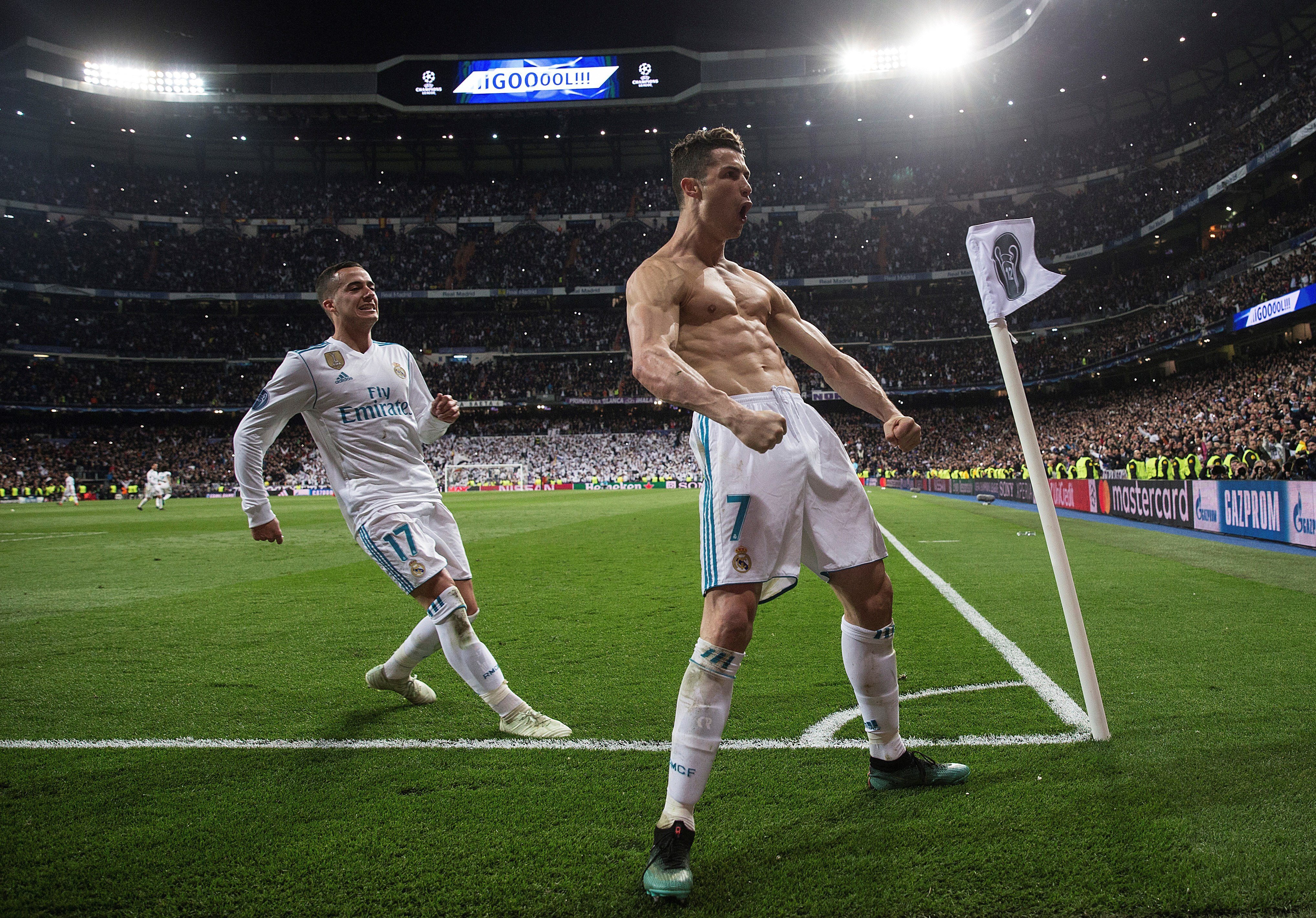 La chilena de Cristiano Ronaldo es el mejor gol de la UEFA