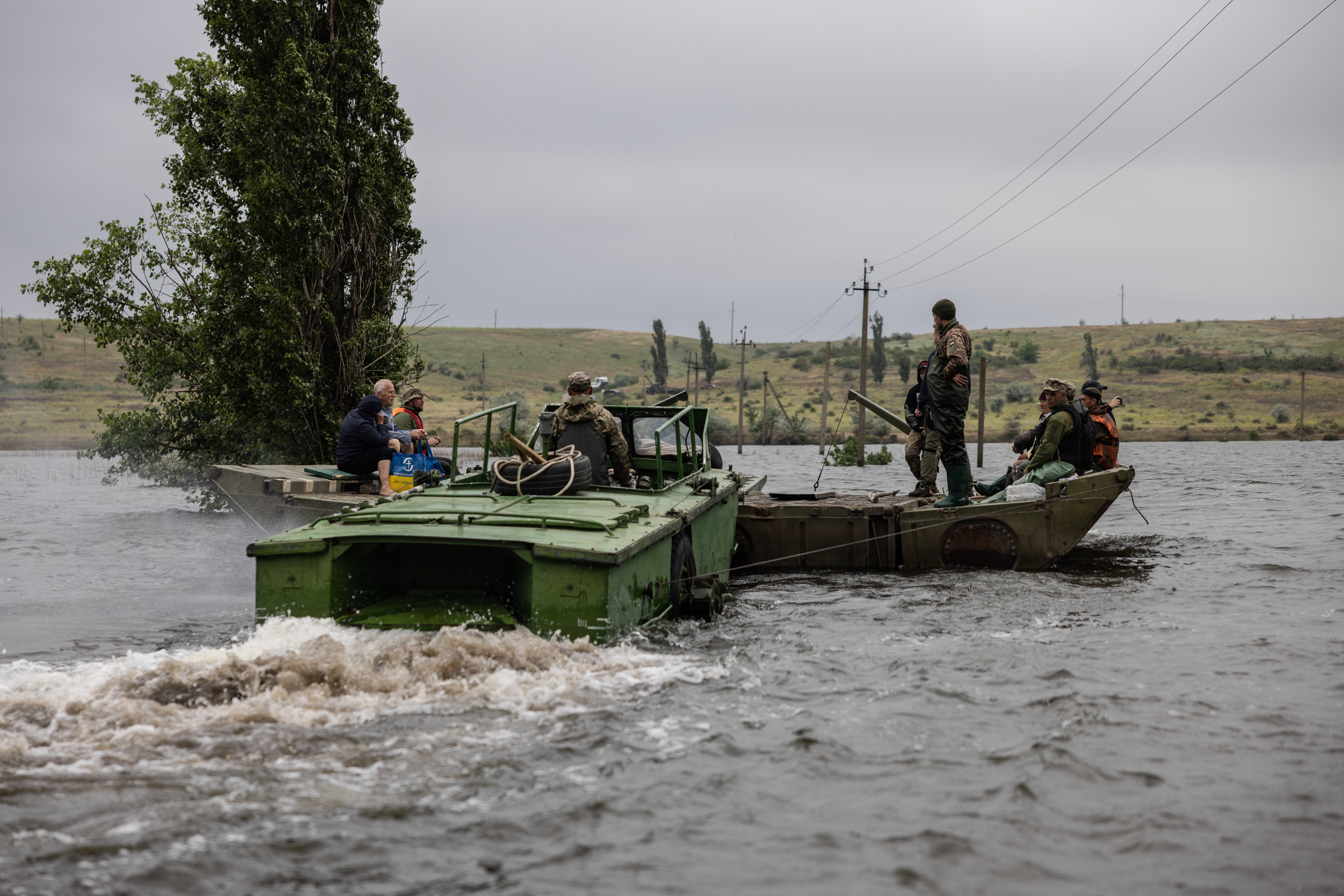 Rusia vuelve a romper una nueva presa para frenar la contraofensiva ucraniana