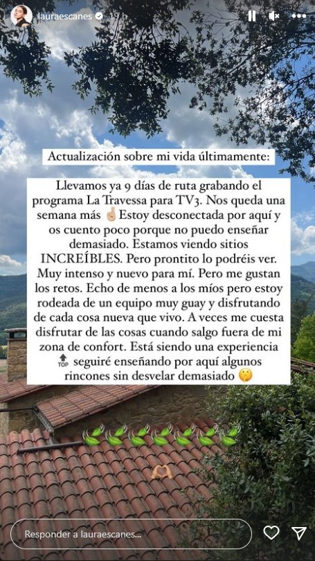 Laura Escanes sobre La Travessa Instagram Laura Escanes sobre La Travessa Instagram