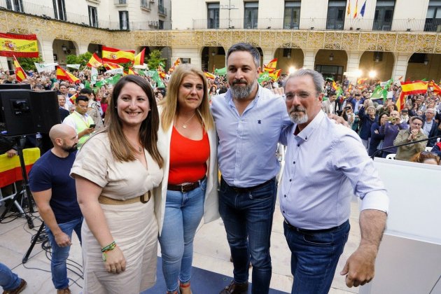 EuropaPress 5221683 candidato vox presidencia generalitat carlos flores junto presidente vox EuropaPress 5221683 candidato vox presidencia generalitat carlos flores junto presidente vox