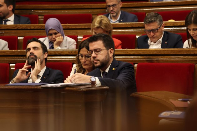 pere aragonès parlament foto miquel muñoz