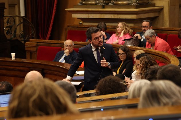 pere aragonès parlament foto miquel muñoz
