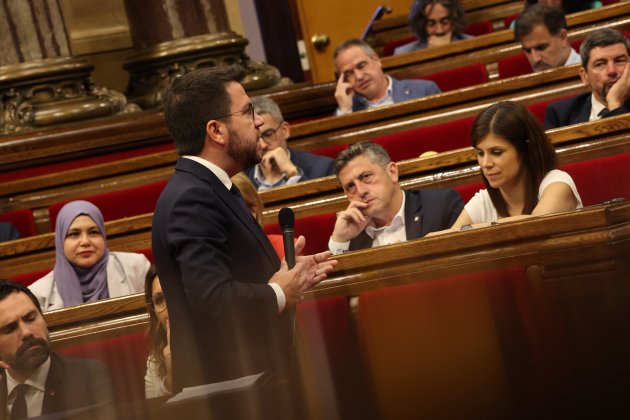pere aragonès parlament foto miquel muñoz