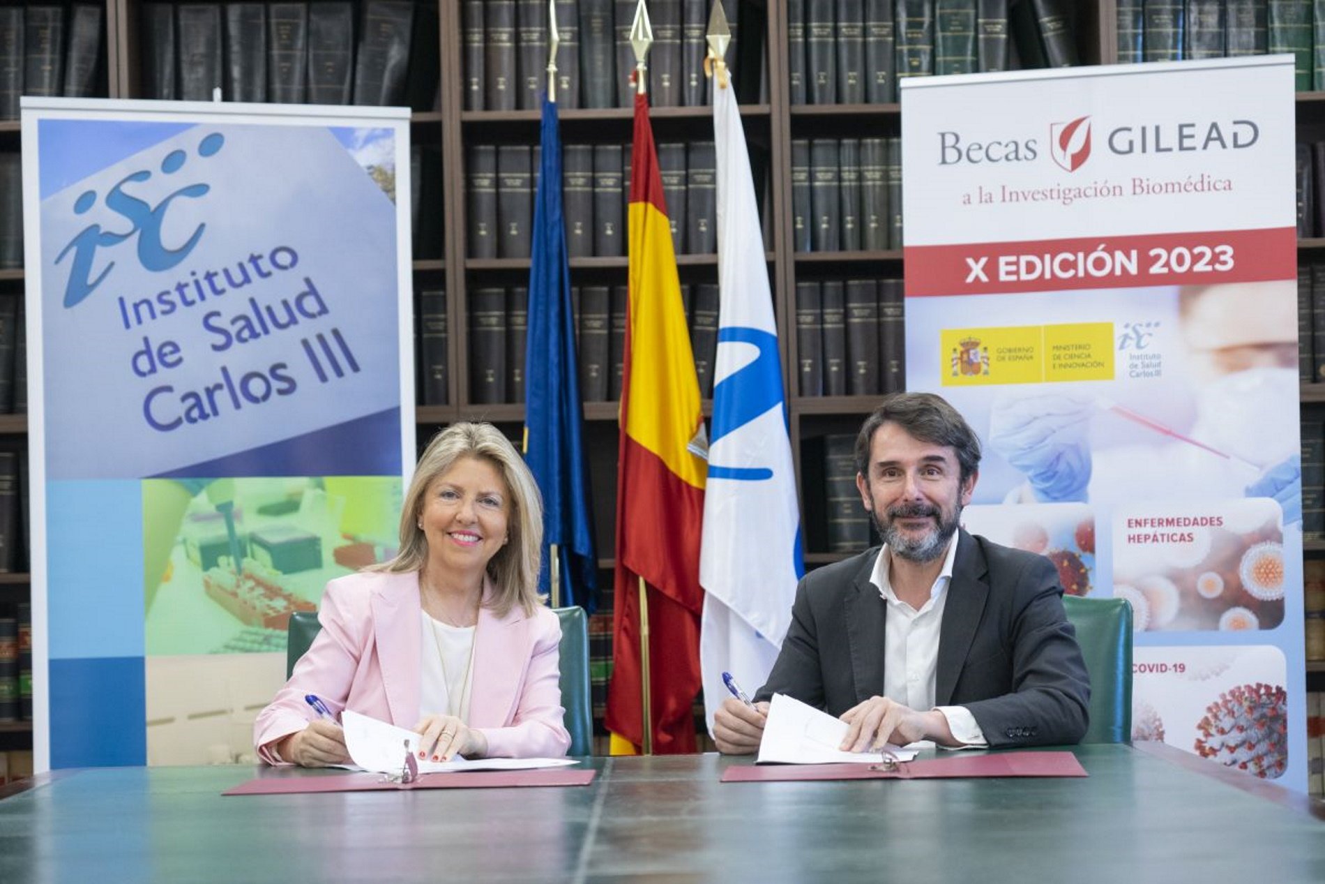 Gilead y el ISCIII impulsan las X Becas a la Investigación Biomédica