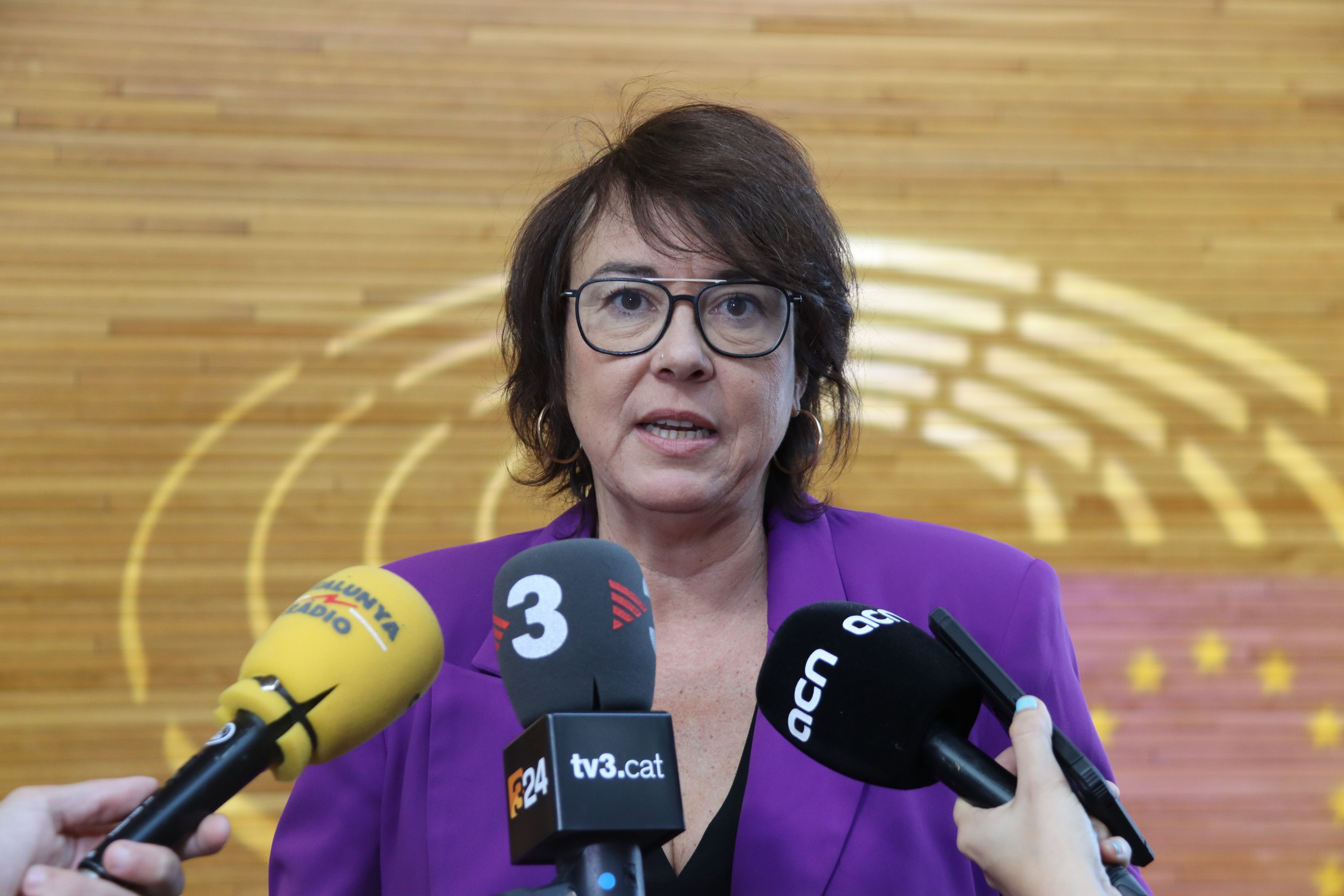 Diana Riba (ERC) celebra "l'escrutini" a l'Estat pel Catalangate