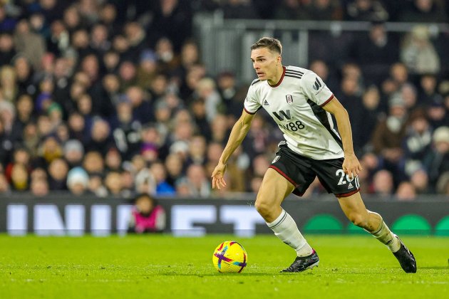 Joao Palhinha durante un partido con el Fulham / Foto: Europa Press Joao Palhinha durante un partido con el Fulham / Foto: Europa Press