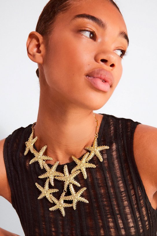 Collar con estrellas de mar Collar con estrellas de mar