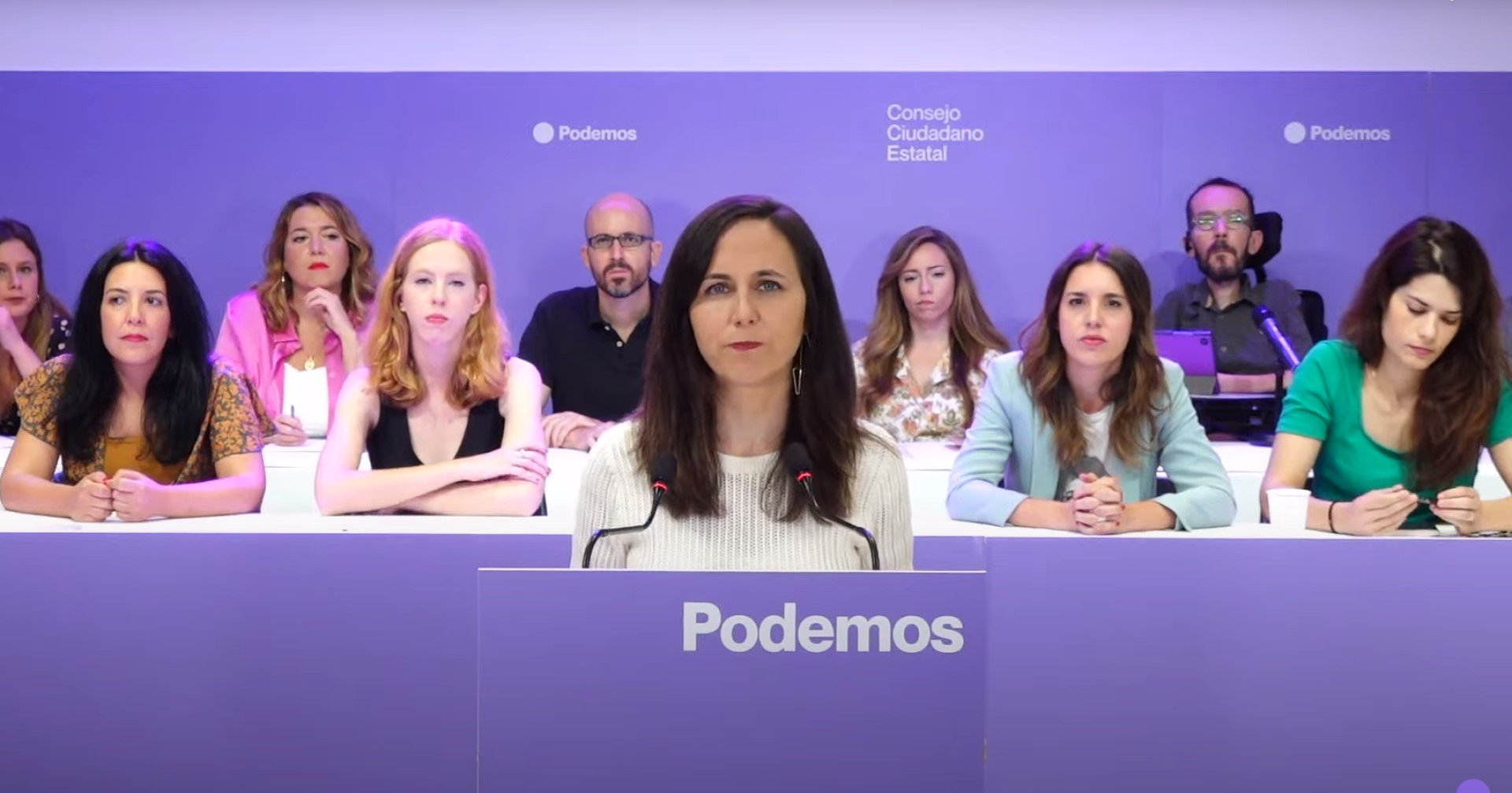 Podemos assumeix el veto a Irene Montero i el seu paper "modest" dins de Sumar