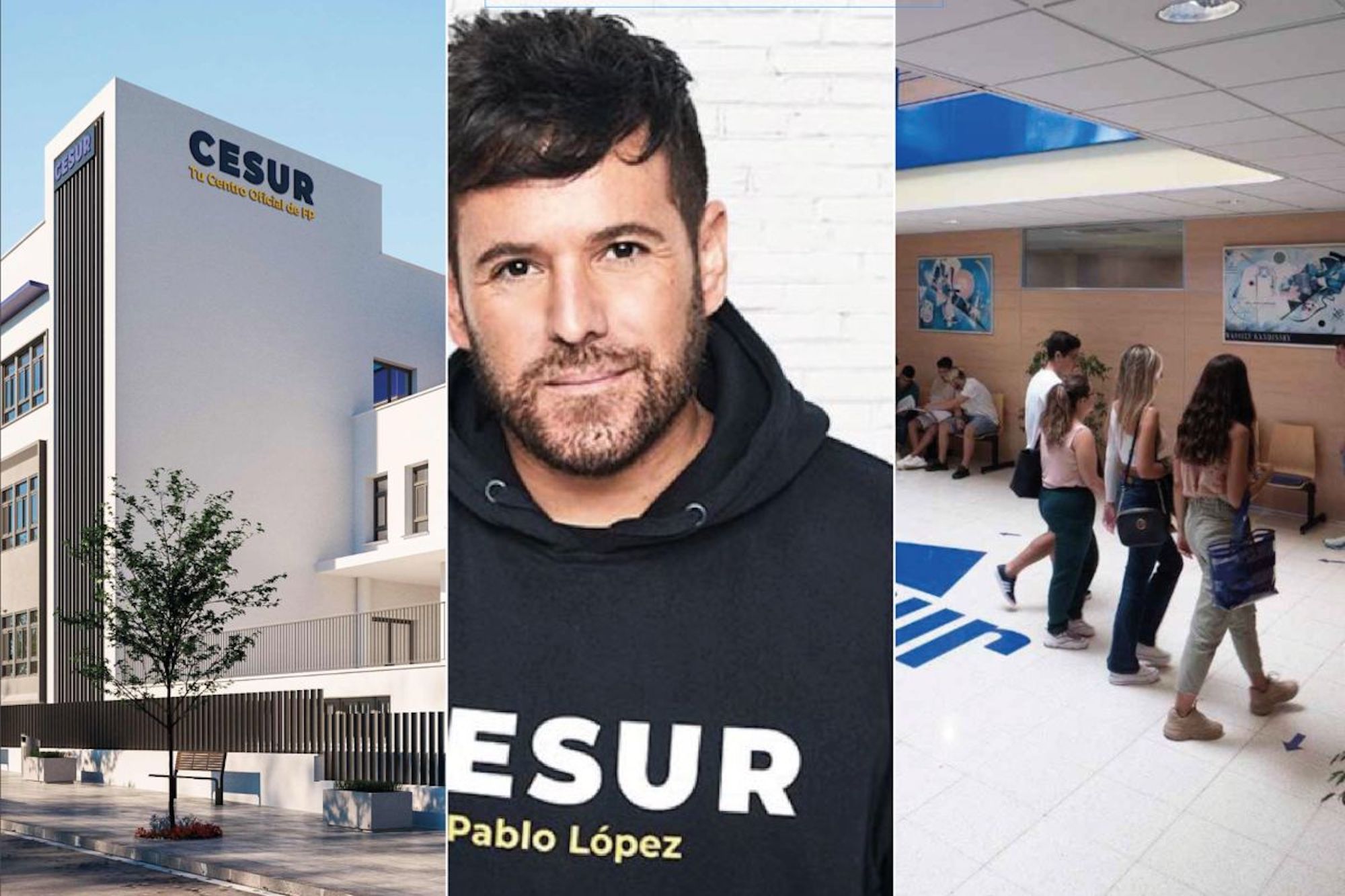 El cantant Pablo López impulsa la Formació Professional de Cesur connectant i inspirant els joves