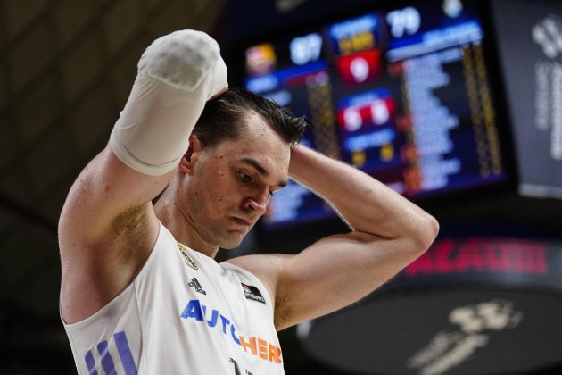 Mario Hezonja Reial Madrid bàsquet / Foto: EFE