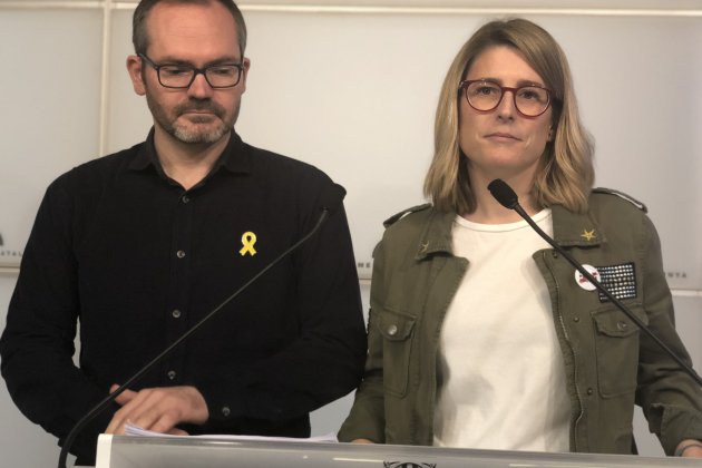 Josep Costa y Elsa Artadi Parlamento /ML