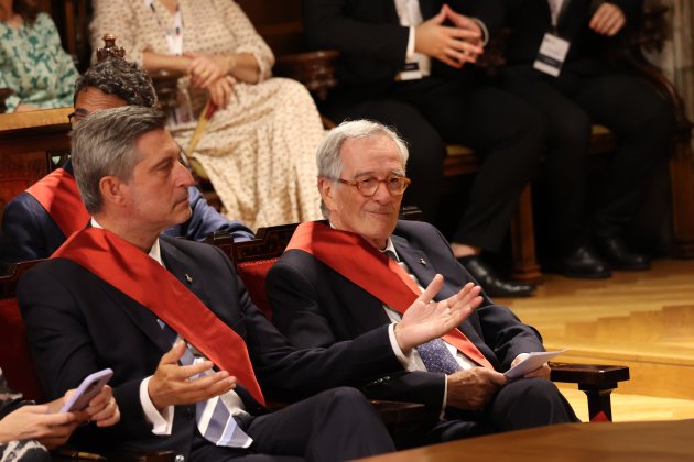 Trias reacciona al discurs de Colau Miquel Muñoz Trias reacciona al discurs de Colau Miquel Muñoz