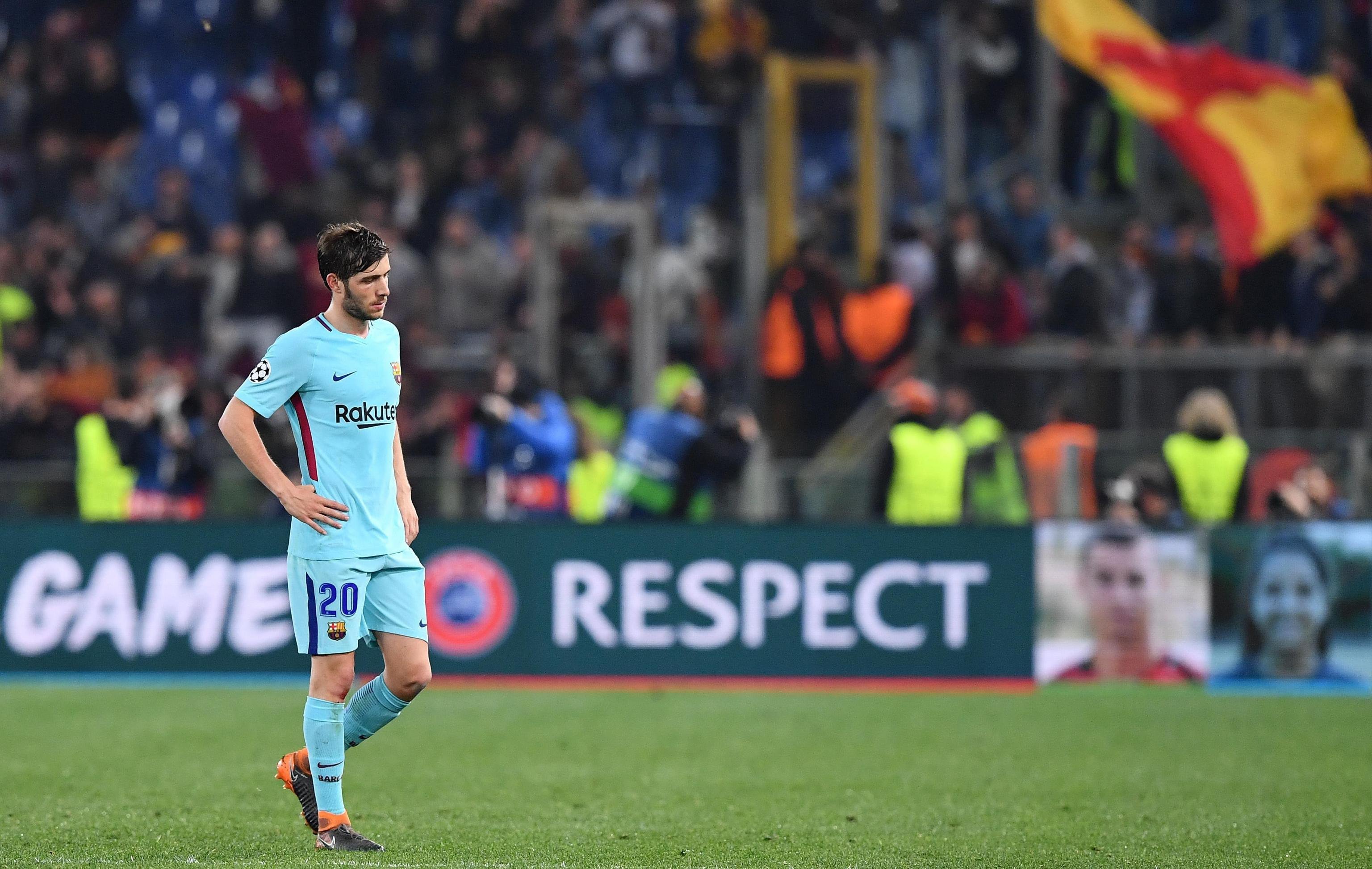 Desestimado el recurso del Barça por la desmesurada sanción a Sergi Roberto