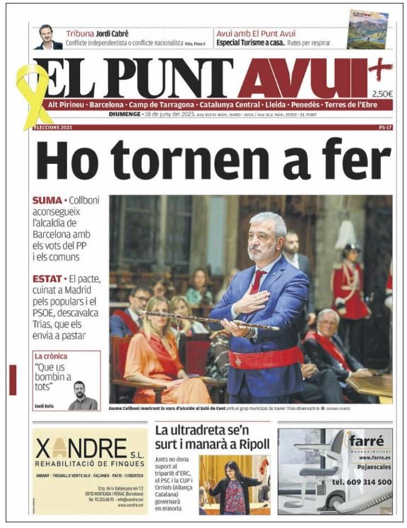 el punto hoy 18 junio portada