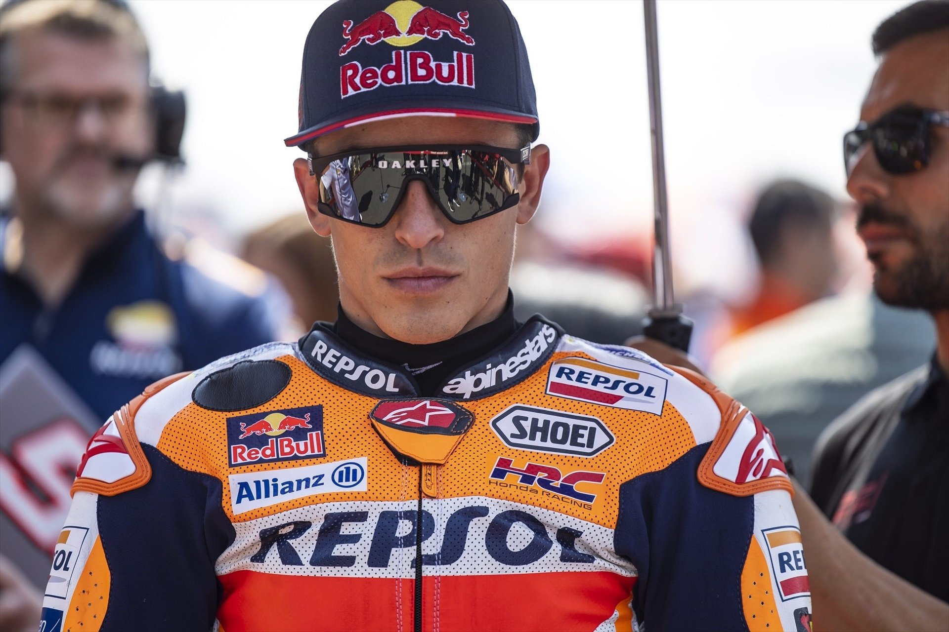 L'enèsima caiguda de Marc Márquez a Sachsenring: fractura i fora de cursa