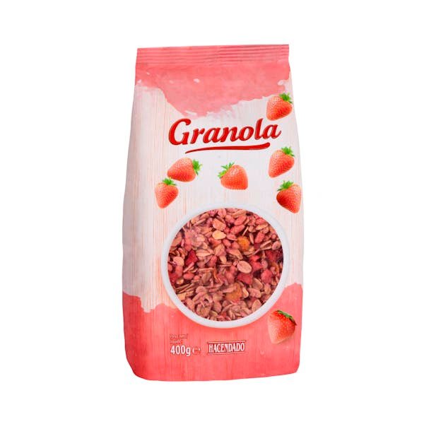 Copos crujientes de cereales Granola Hacendado