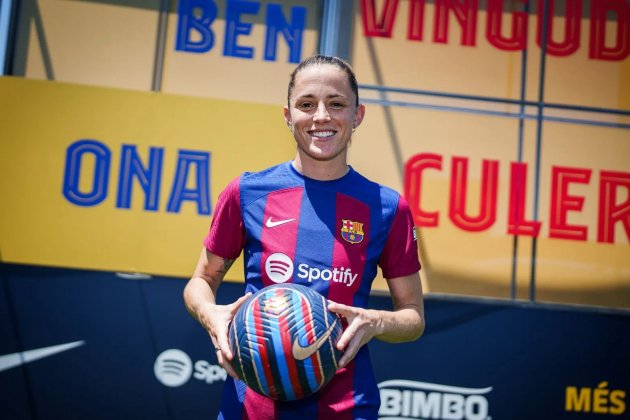 Ona Batlle presentació Barça femení / Foto: FC Barcelona