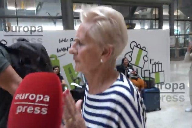 Madre Iñaki gesto Europa Press Madre Iñaki gesto Europa Press