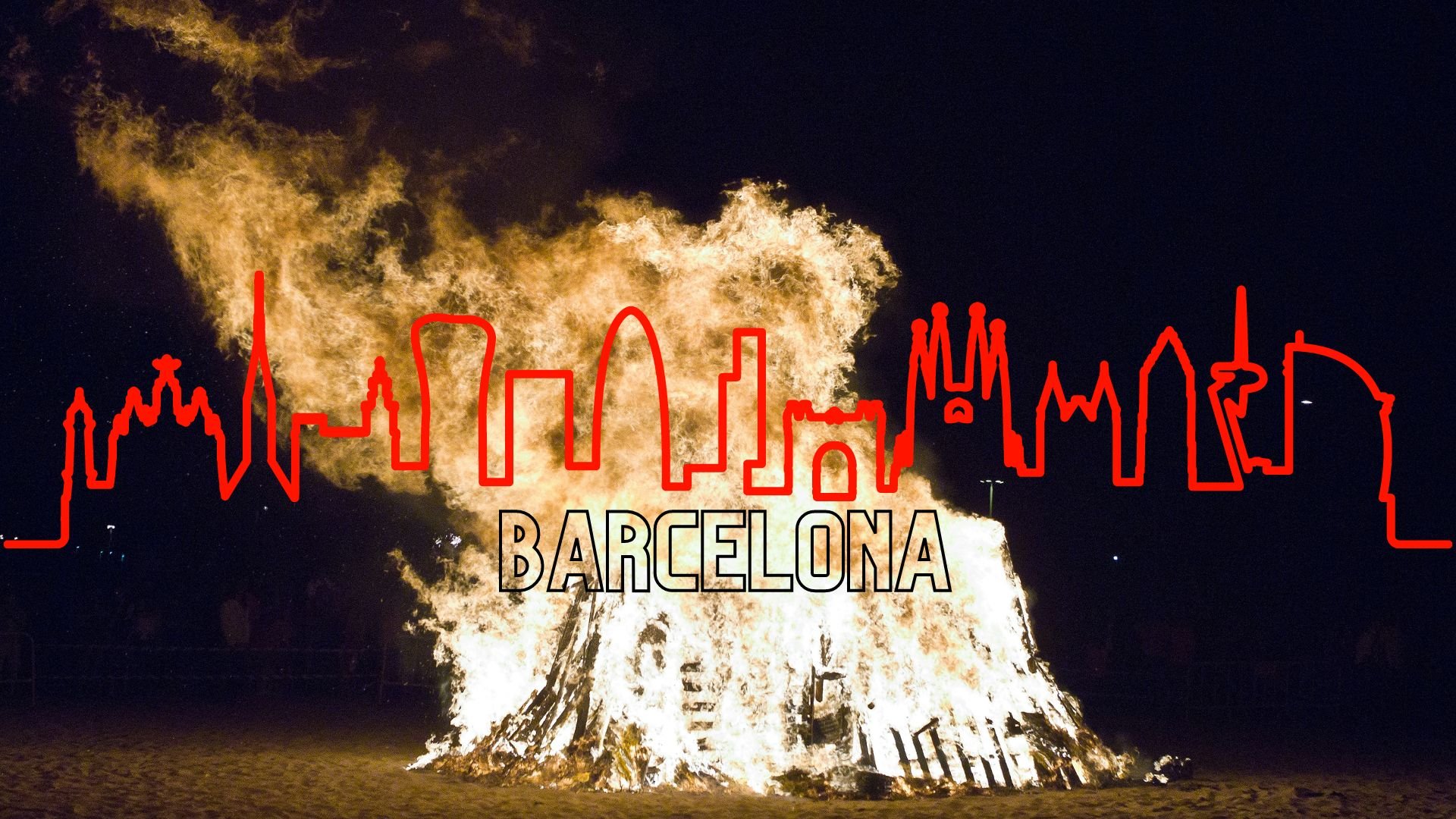 Nit de Sant Joan 2023 a Barcelona: fogueres i festes als carrers de la ciutat
