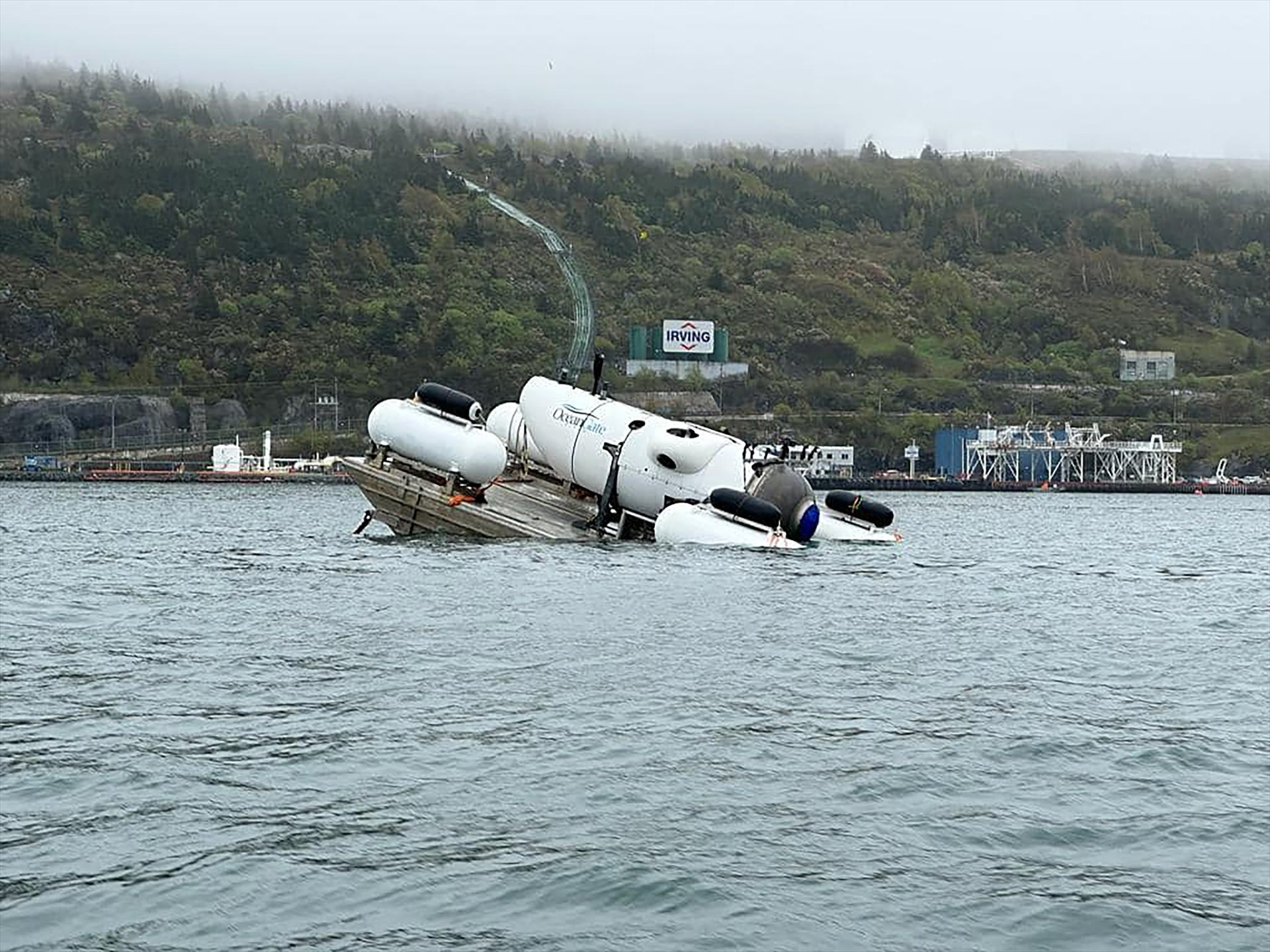 La Guàrdia Costanera dels EUA dona per morts els tripulants del submarí del Titanic