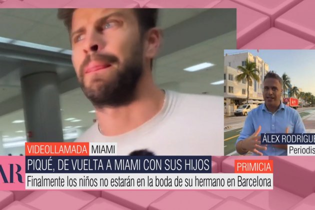 Piqué Miami Telecinco