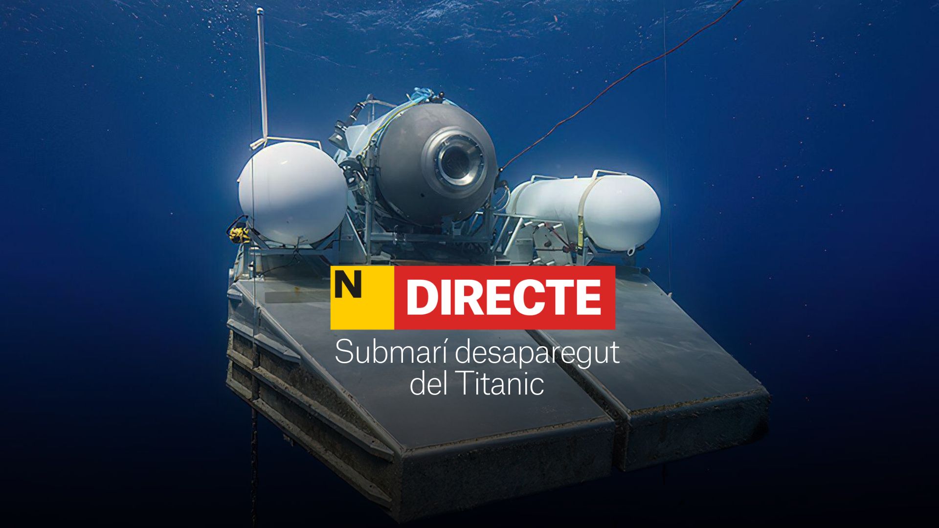Submarino desaparecido del Titanic, DIRECTO | Últimas horas críticas de rescate