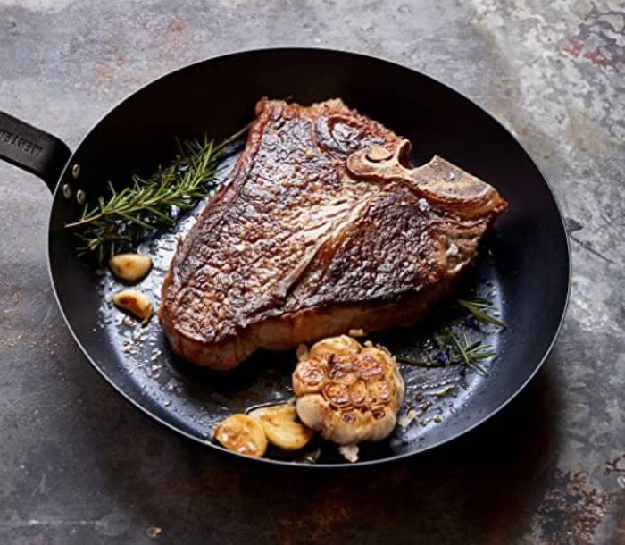 Enamorados de estas sartenes de acero al carbono: cocina más