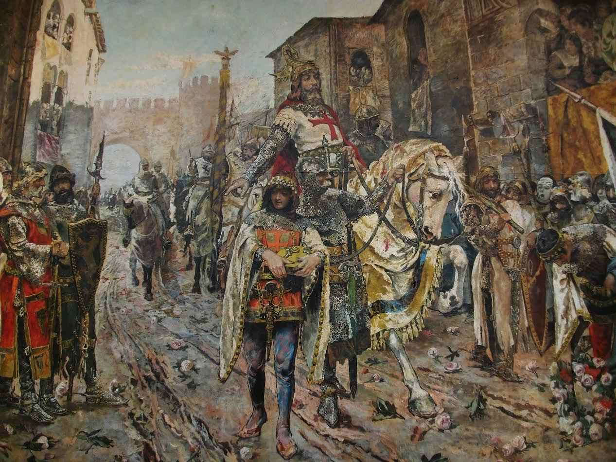 Jaume I entra a València