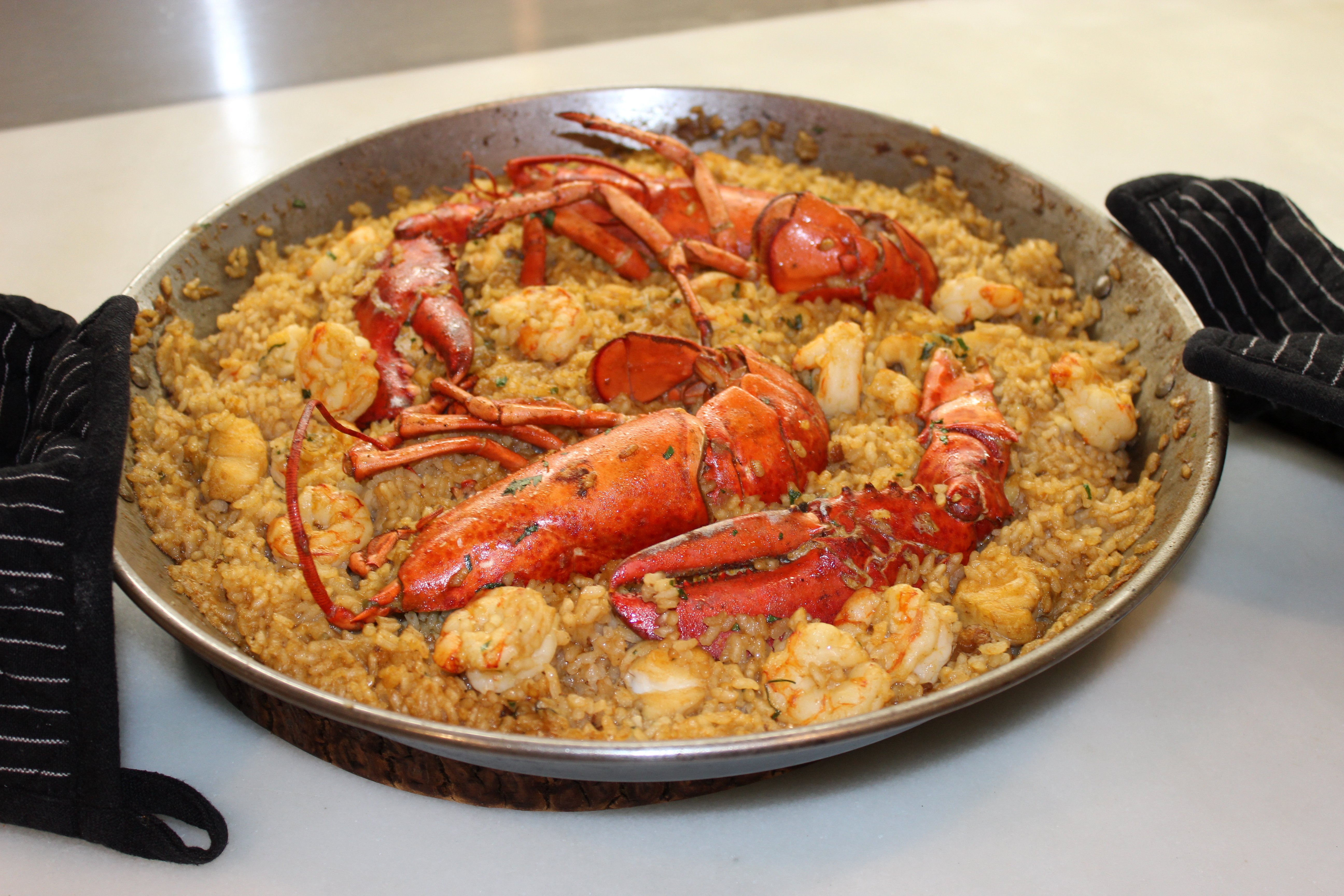 Paella de llamàntol