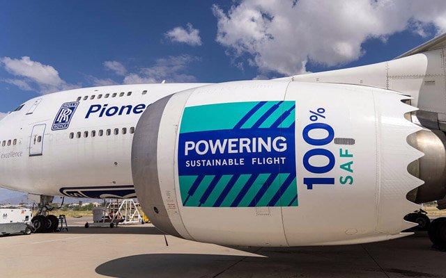 biocombustible RollsRoyce