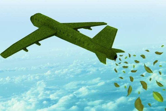 avion verd ecologico biocombustible getty