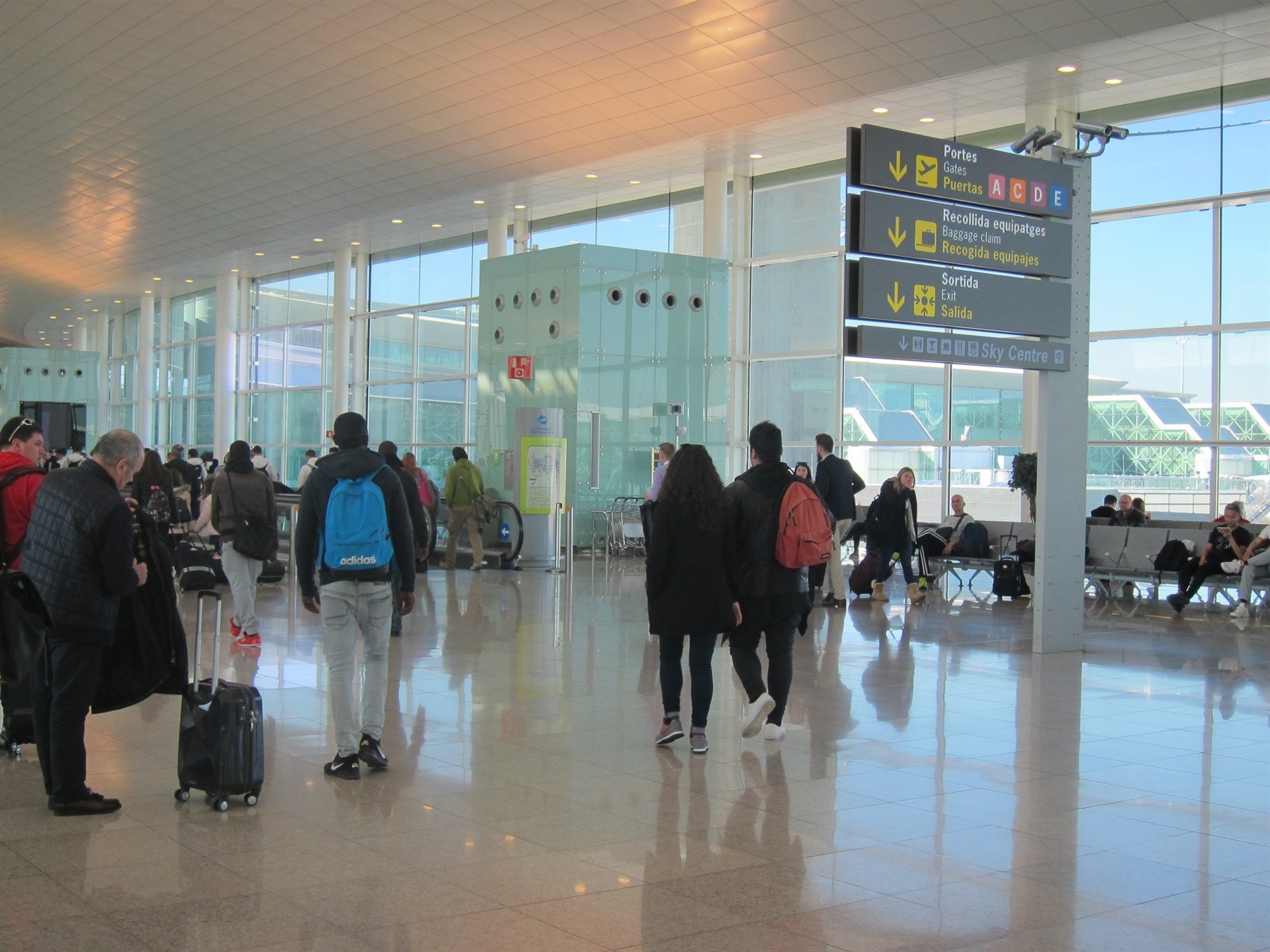 L'Aeroport del Prat es converteix en el setè europeu en passatgers