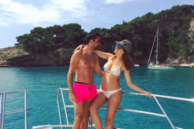 Xavi y Núria en la Costa Brava el 2018 Instagram
