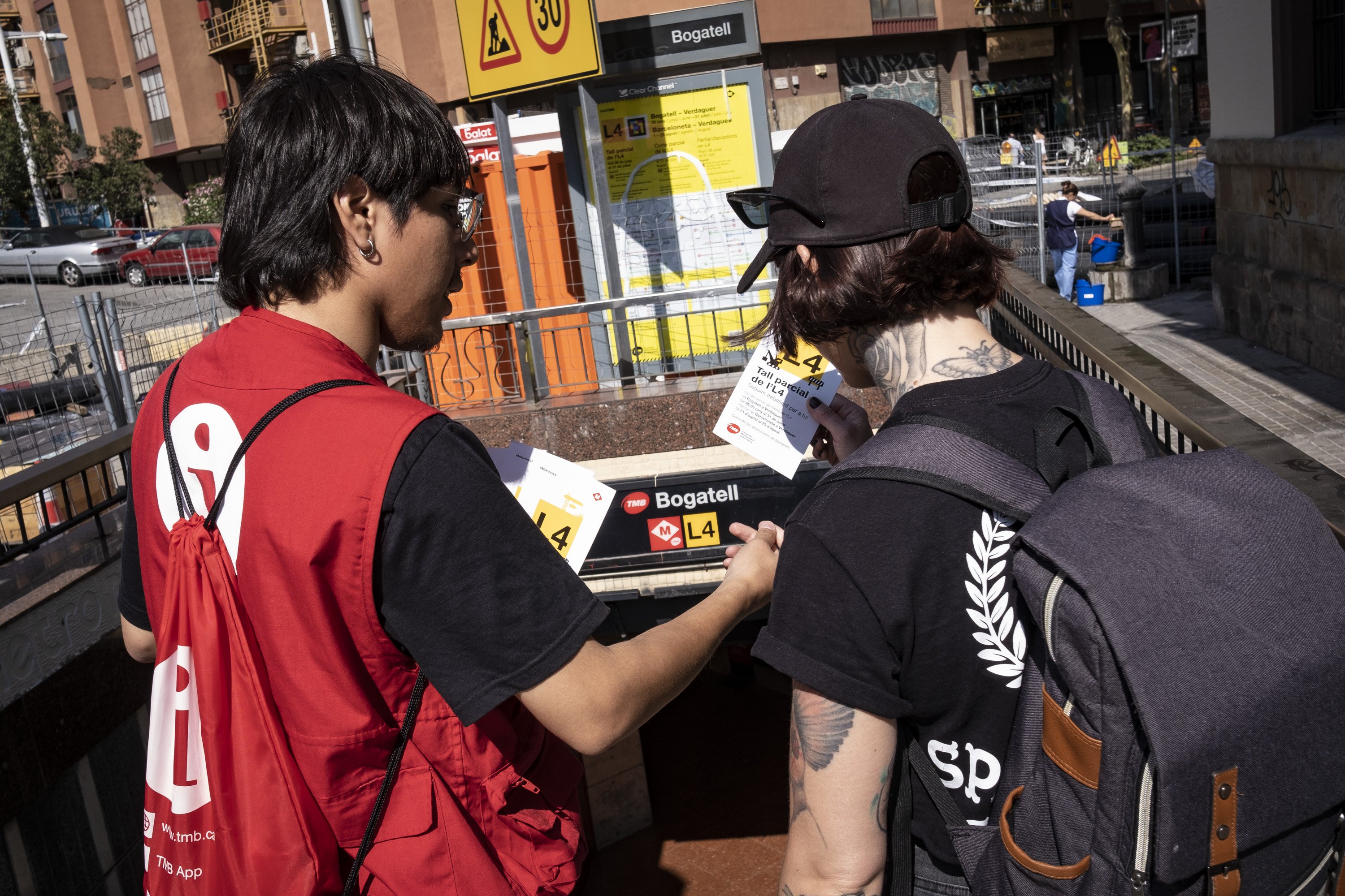 Aquestes són les alternatives de transport pel gran tall de l’L4 del Metro de Barcelona