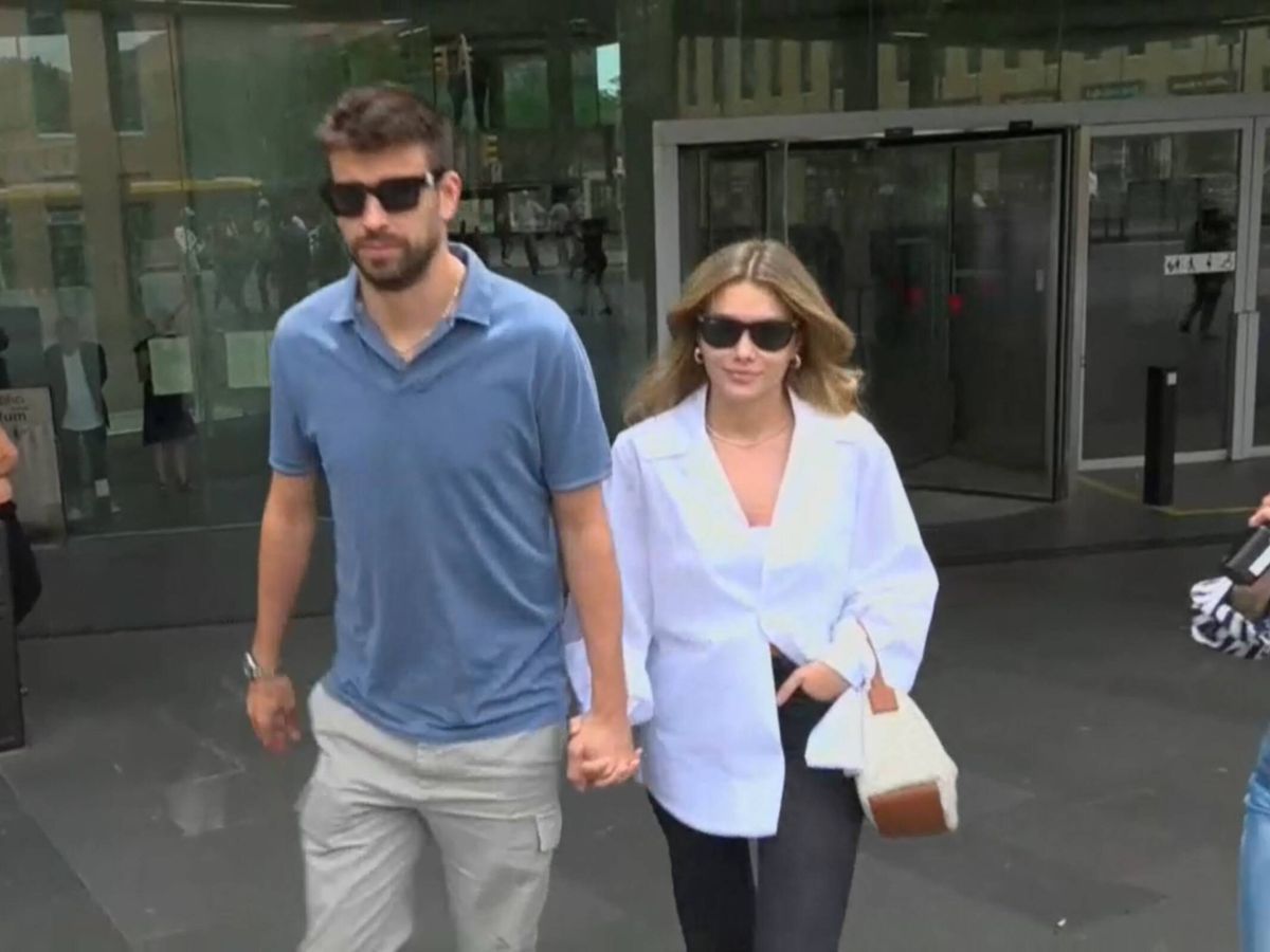 Piqué i Clara Chía jutjats efe Piqué i Clara Chía jutjats efe