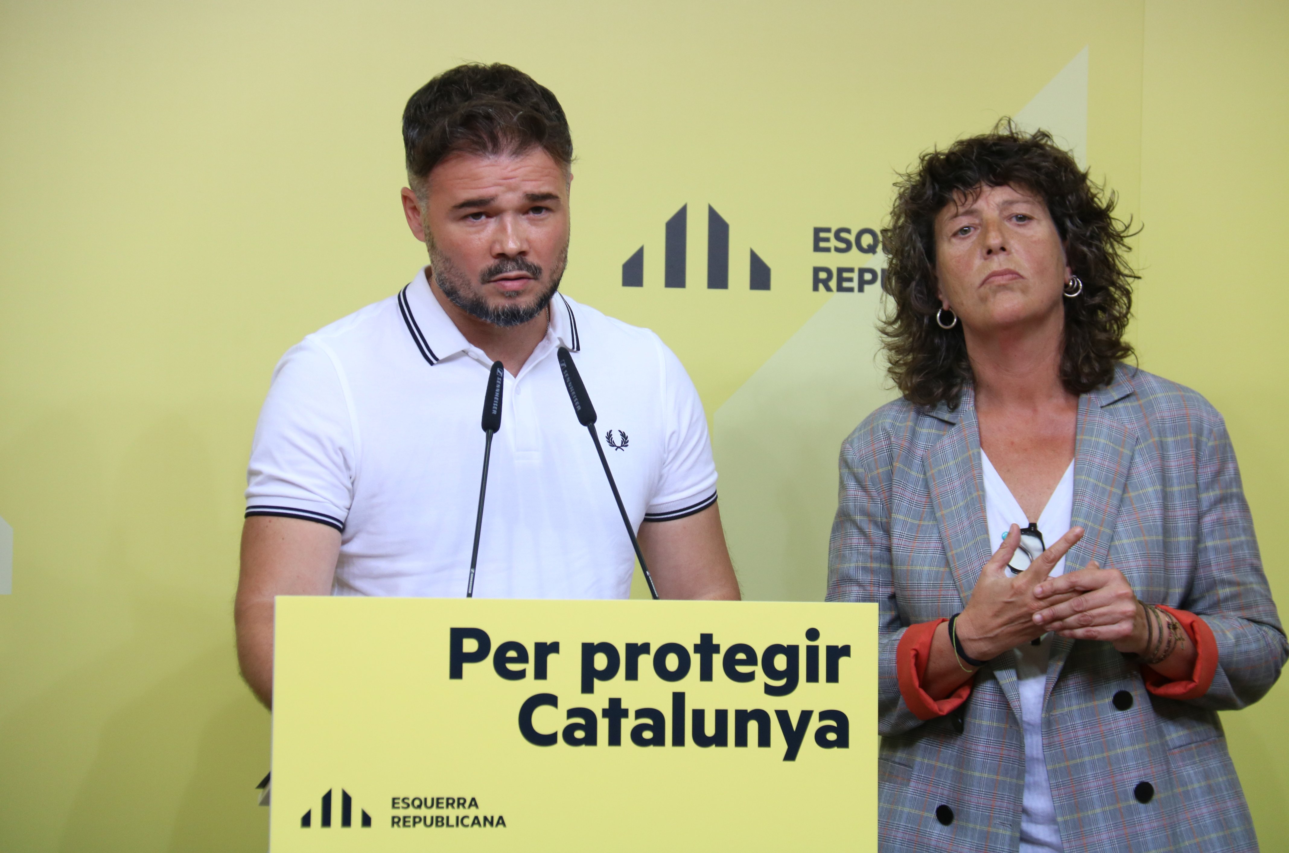 A PSOE-PP grand coalition could result from the Spanish election, warns ERC's Rufián