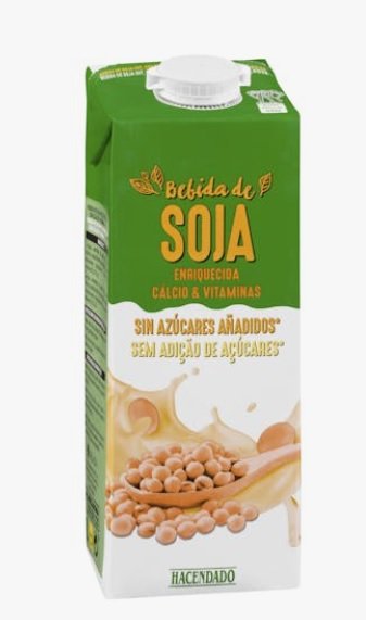 Bebida de soja de Mercadona Bebida de soja de Mercadona