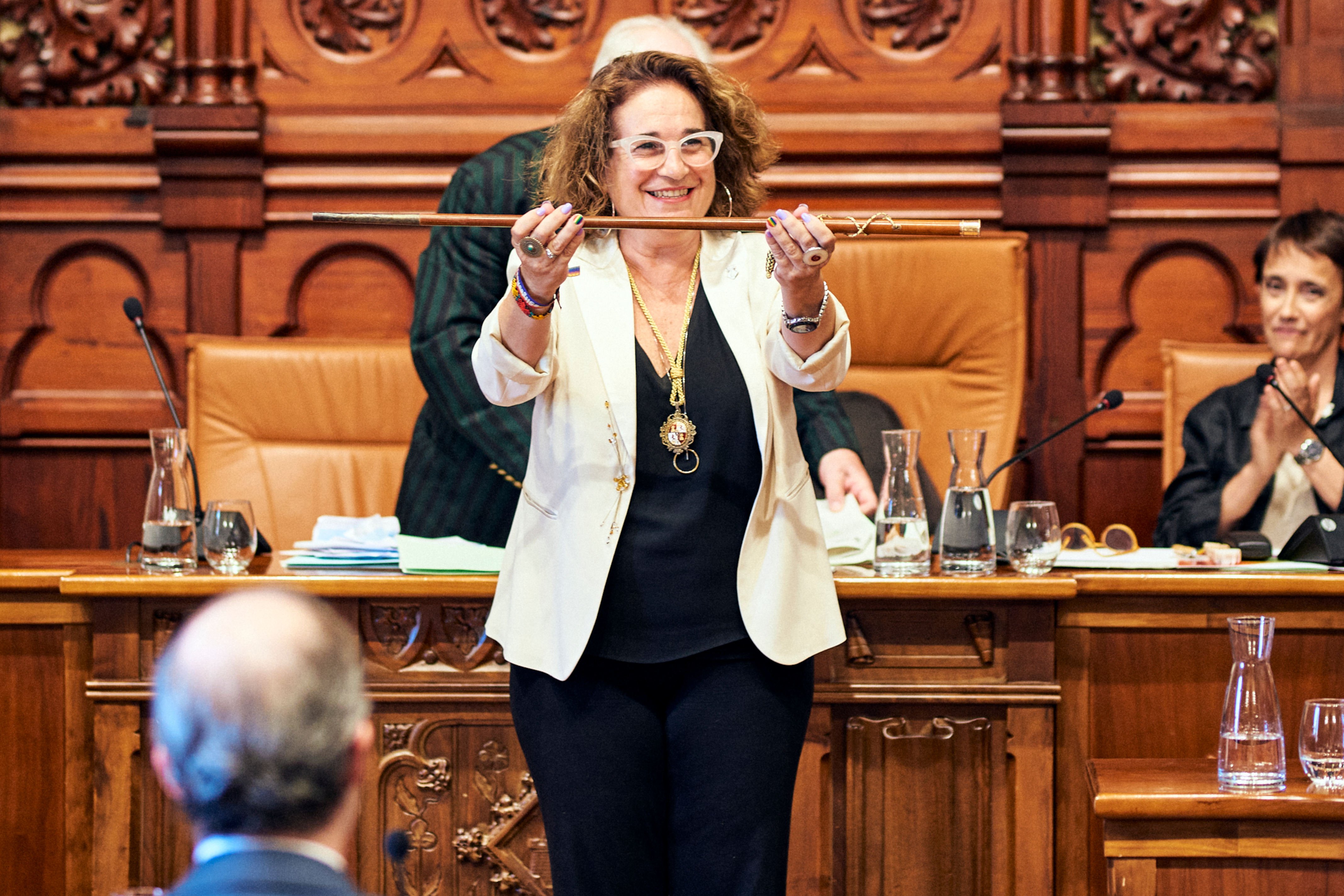 La alcaldesa de Sitges, sobre su detención: "Vivimos el momento con voluntad de transparencia"