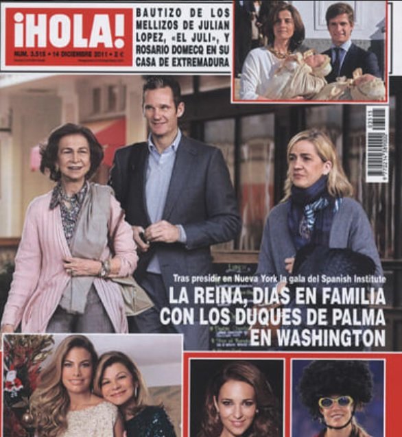 Portada Hola polémica, 2011 Portada Hola polémica, 2011