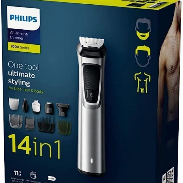 Maquina de afeitar Philips Serie 7000 14 en 1 Maquina de afeitar Philips Serie 7000 14 en 1