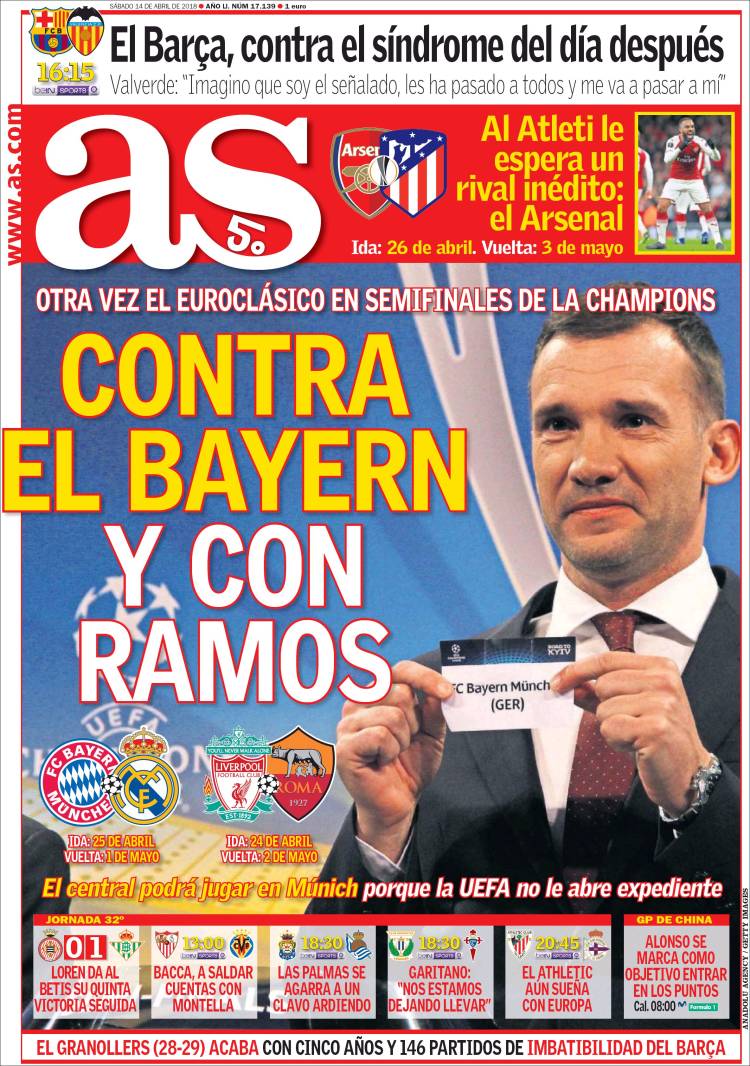 As Portada 14 04 2018 As Portada 14 04 2018