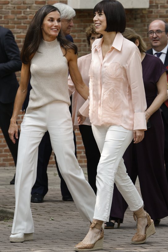 Letizia i la ministra de Sanidad EFE