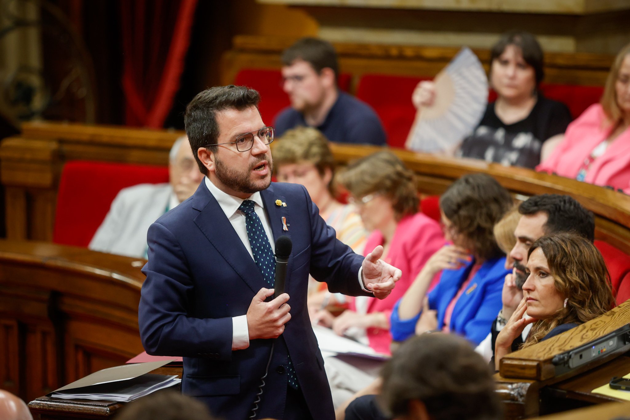 Aragonès defiende un "mínimo común programático" soberanista el 23-J a pesar del fiasco en los ayuntamientos