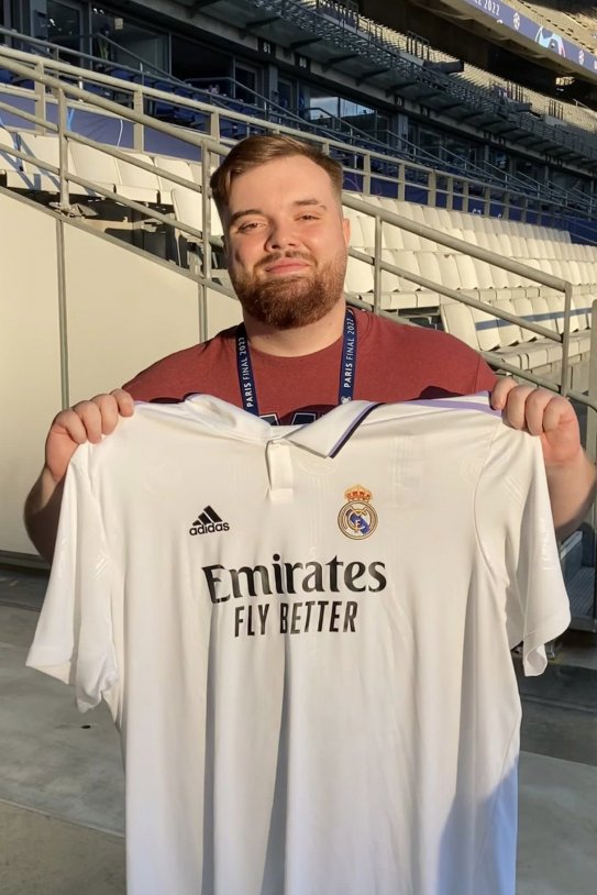 Ibai camiseta Madrid Twitter