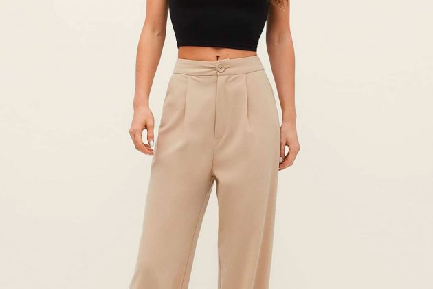 Pantalón de vestir recto1 Pantalón de vestir recto1